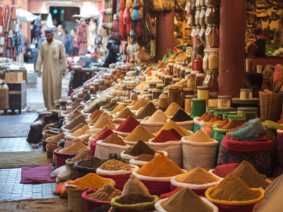 Where to buy authentic spices in Marrakech's new markets and how to pack them for flights and customs