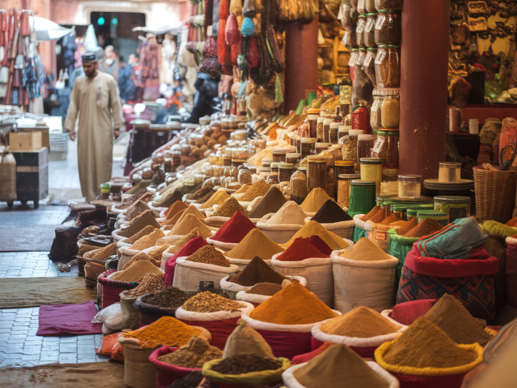 Where to buy authentic spices in Marrakech's new markets and how to pack them for flights and customs