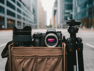 what to pack for a city photo walk when you only have a compact mirrorless camera