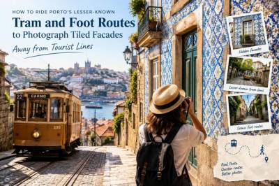 How to ride porto's lesser-known tram and foot routes to photograph tiled facades away from tourist lines