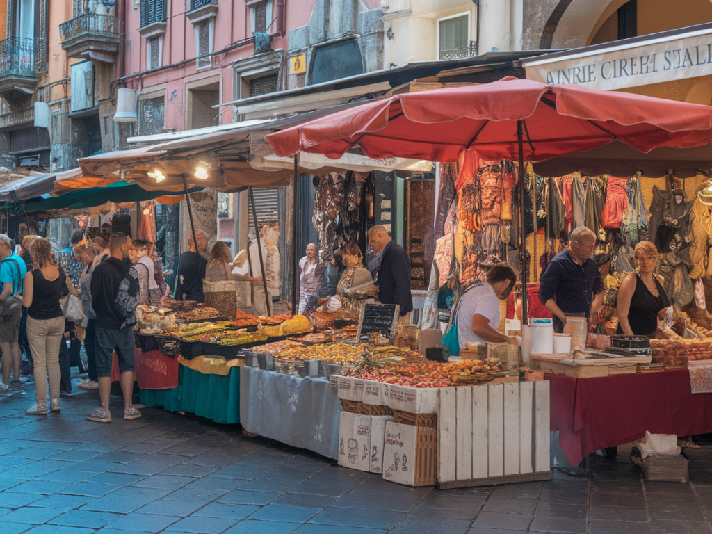 How to plan a two-hour sensory route through Naples' mercato di Porta Nolana to taste, photograph and shop like a local