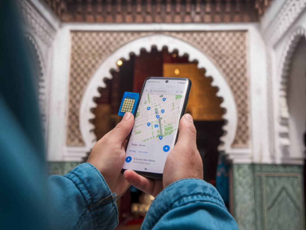 How to use google maps offline and a moroccan sim to navigate marrakech's souks without getting lost