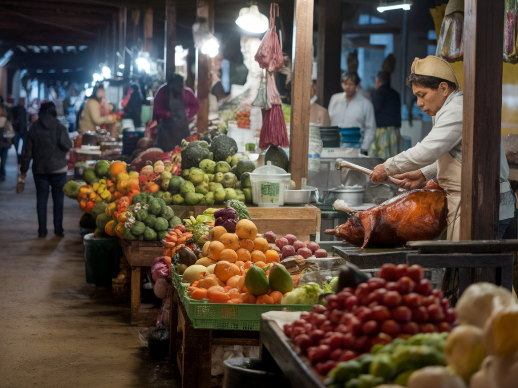 how to find morning market rituals in lima and join a food vendor's prep routine