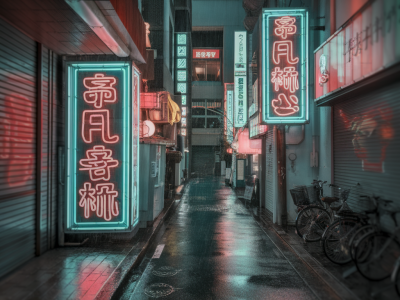 How to photograph rainy neon alleys in Tokyo's Shimokitazawa with a compact mirrorless and no tripod