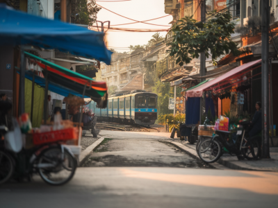 How to photograph Hanoi's old quarter at first light: a 90-minute route for train-street and stall portraits