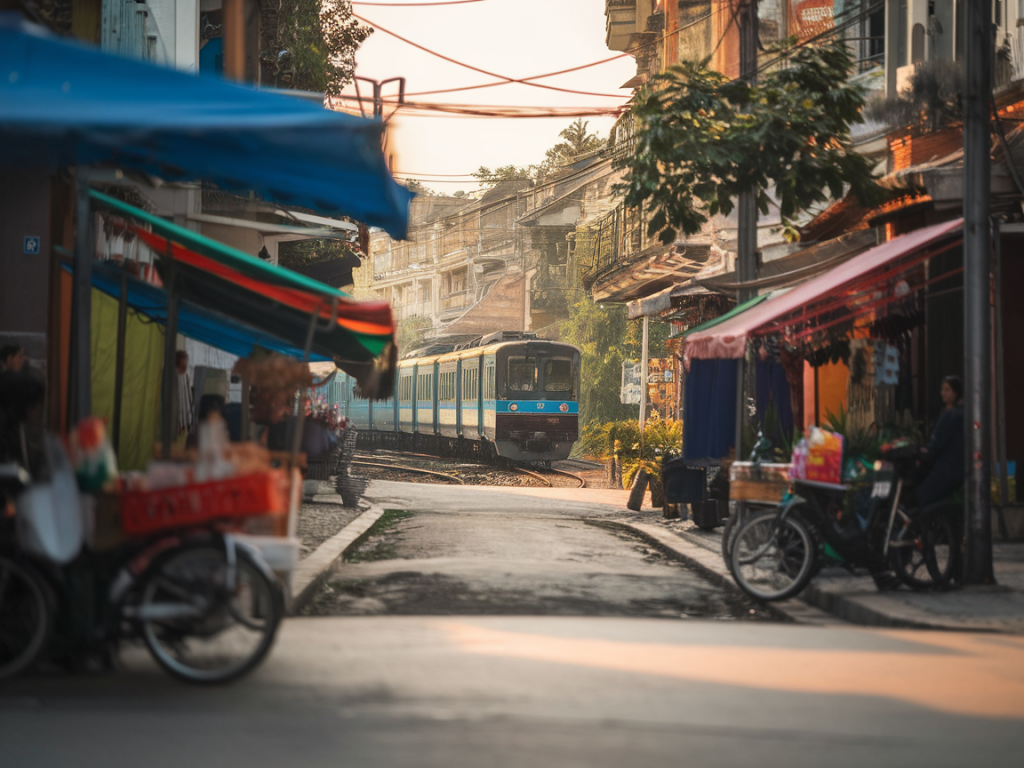How to photograph Hanoi's old quarter at first light: a 90-minute route for train-street and stall portraits