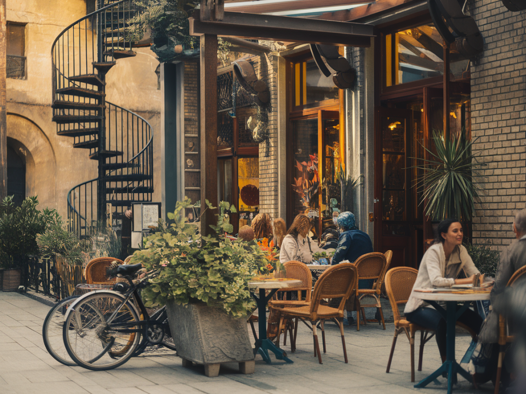 How to find and photograph hidden terrace cafés in buenos aires that open before tourist crowds